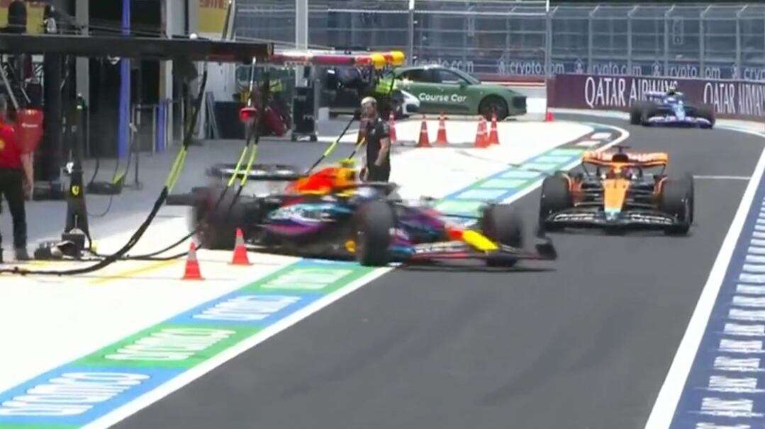 Checo Pérez y Oscar Piastri