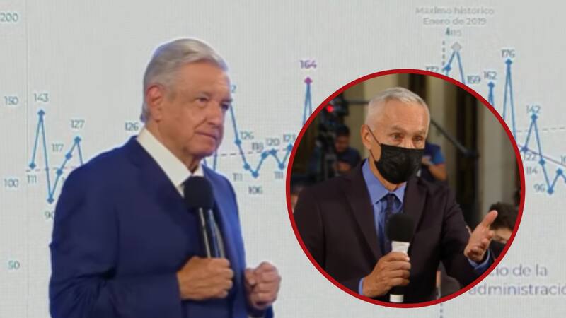 El presidente y el periodista sostuvieron un acalorado encuentro