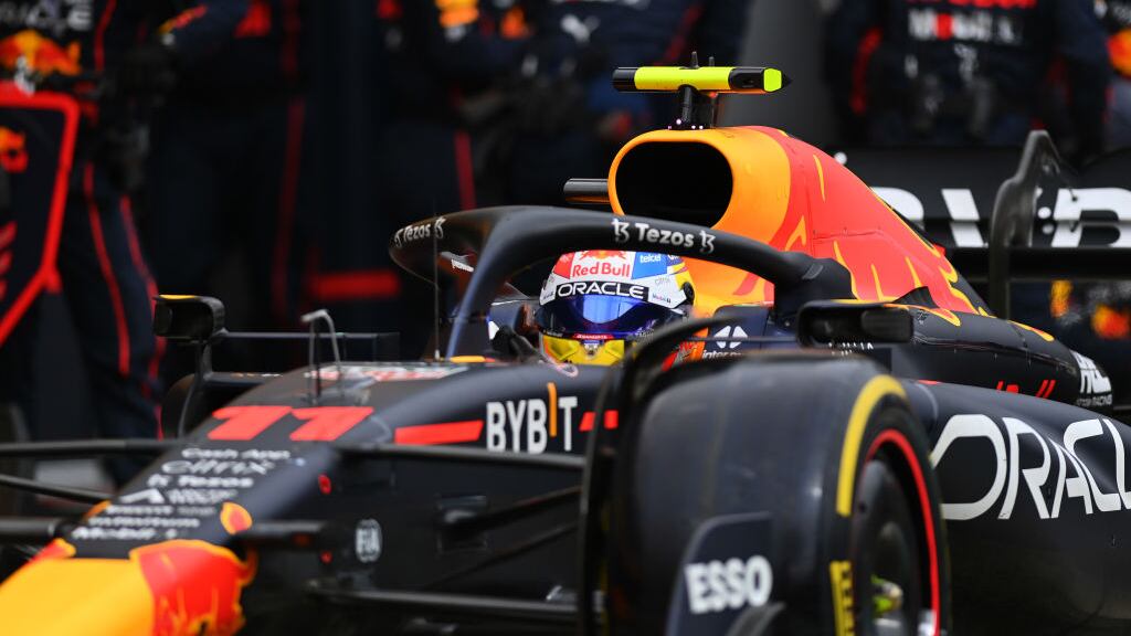 Checo Pérez remontó en el GP de Hungría