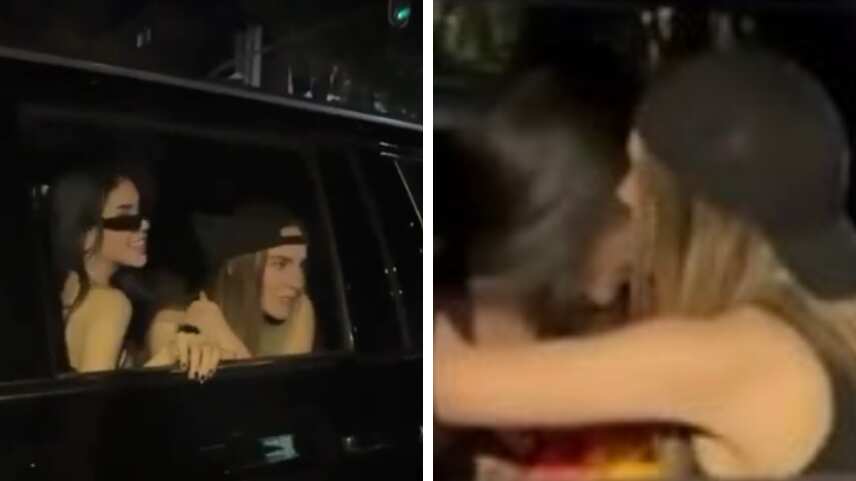 Romance entre Belinda y Kenia Os, se regalan flores y fueron al concierto de Blink 182