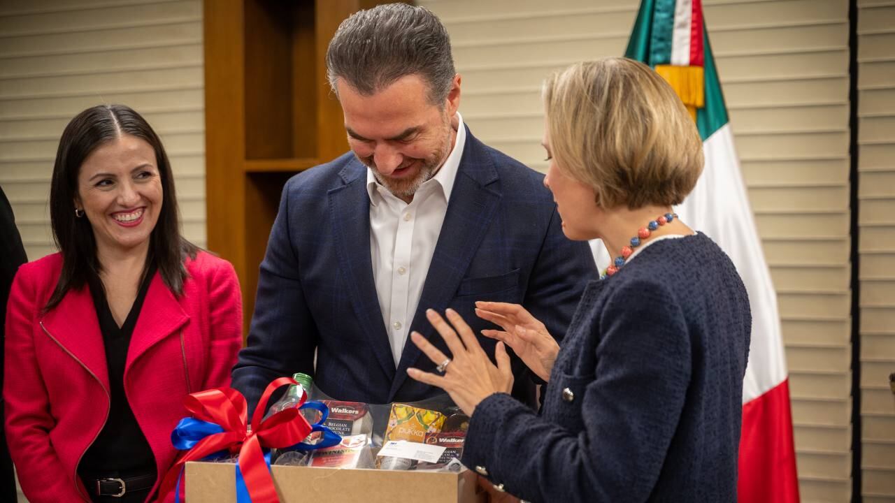 La comitiva del Reino Unido está dispuesta a colaborar con las autoridades de Monterrey para que el Mundial sea un éxito.