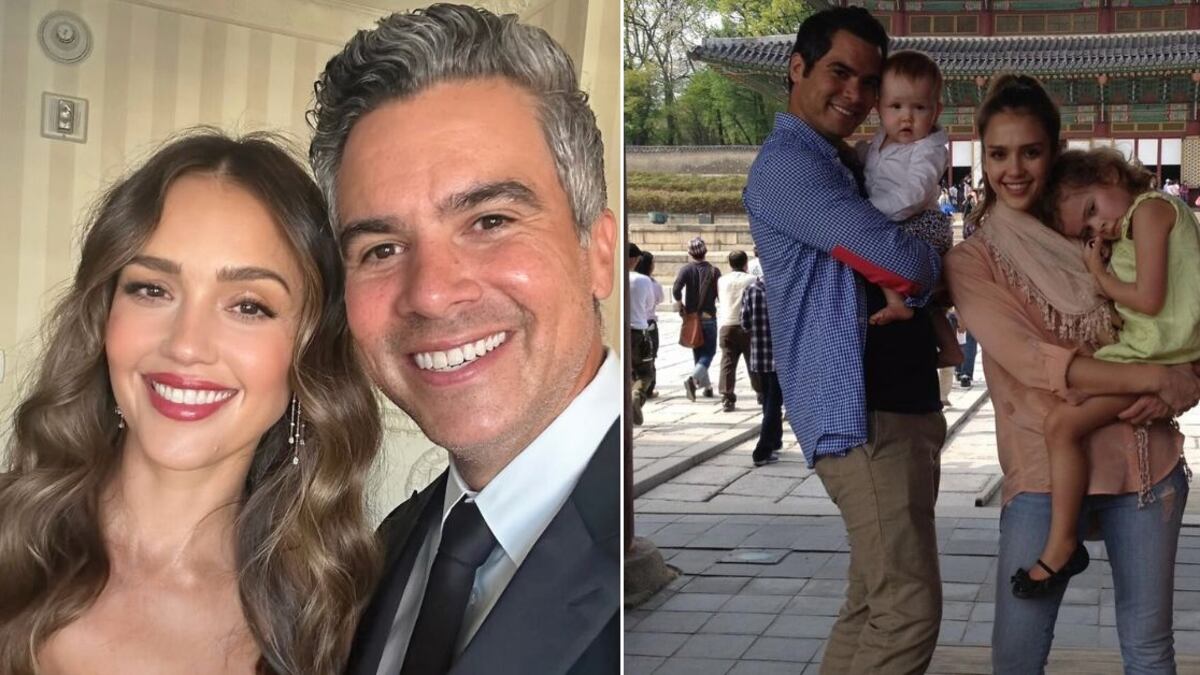 Jessica Alba se casó con Cash Warren en el año 2008