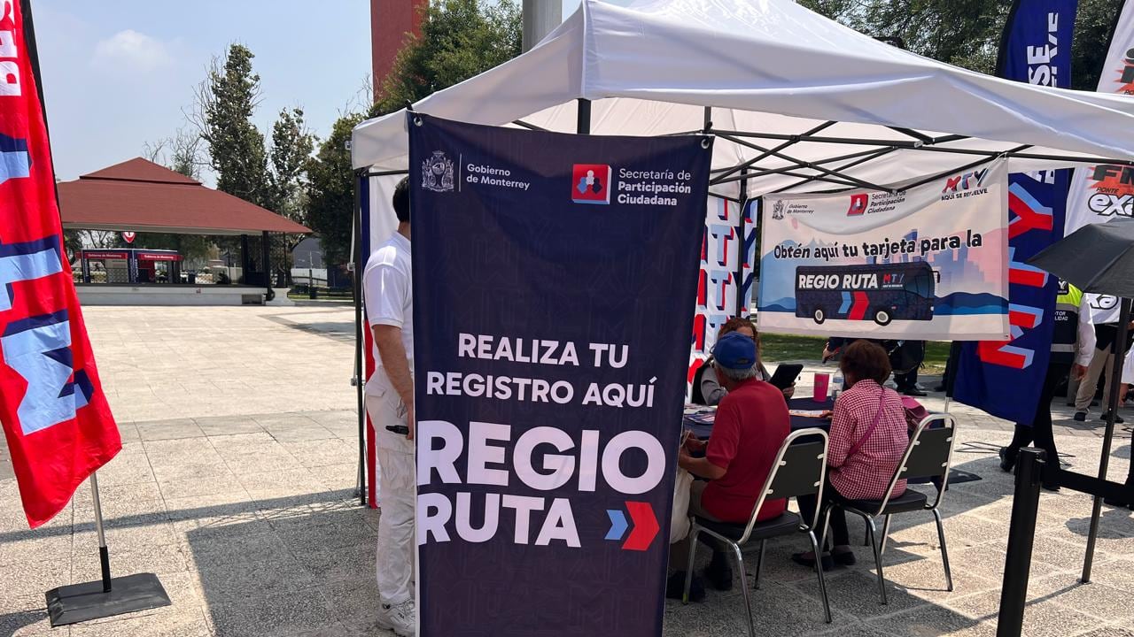 Los interesados se pueden inscribir en www.monterrey.gob.mx/regio-ruta o en los diferentes Centros de Atención Municipal (CAM).