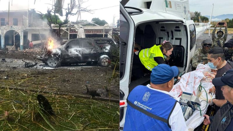 Sube a cinco la cifra de muertos tras explosión de carro bomba en Coahuayana, Michoacán