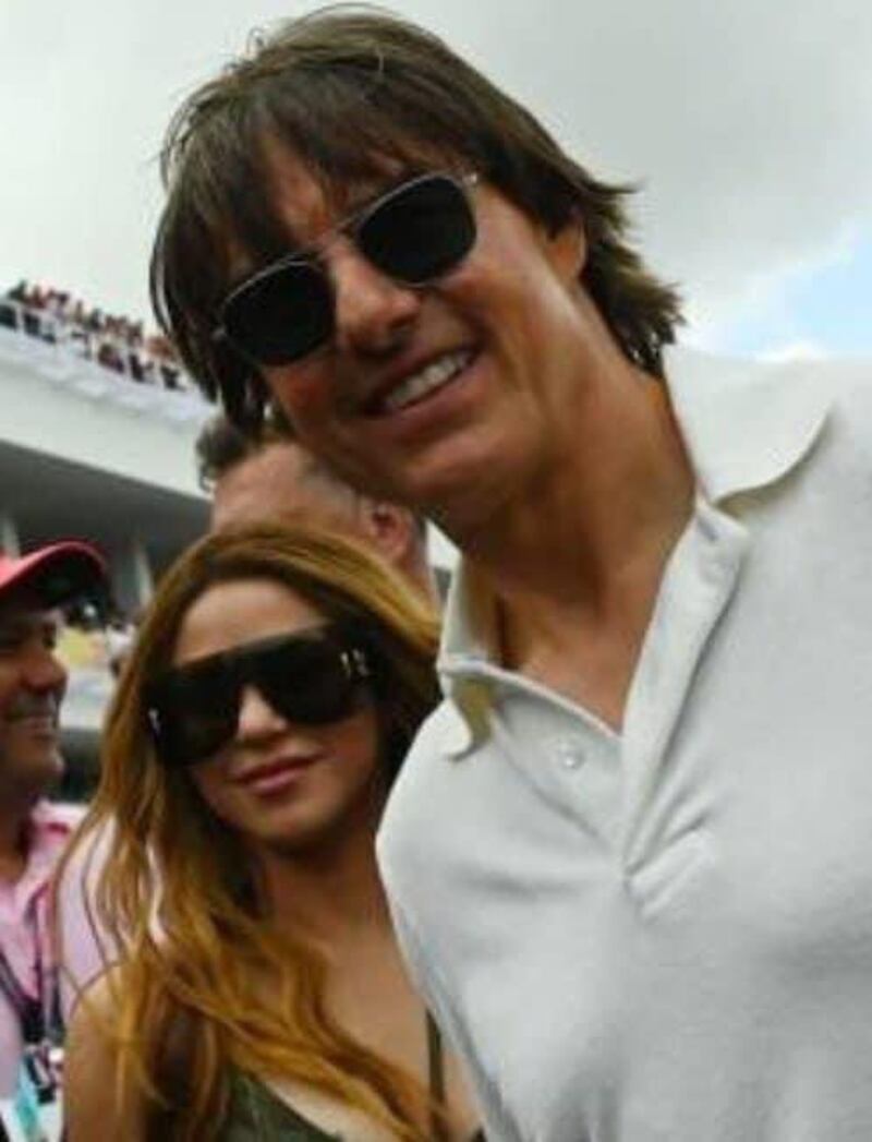 Tom Cruise y Shakira