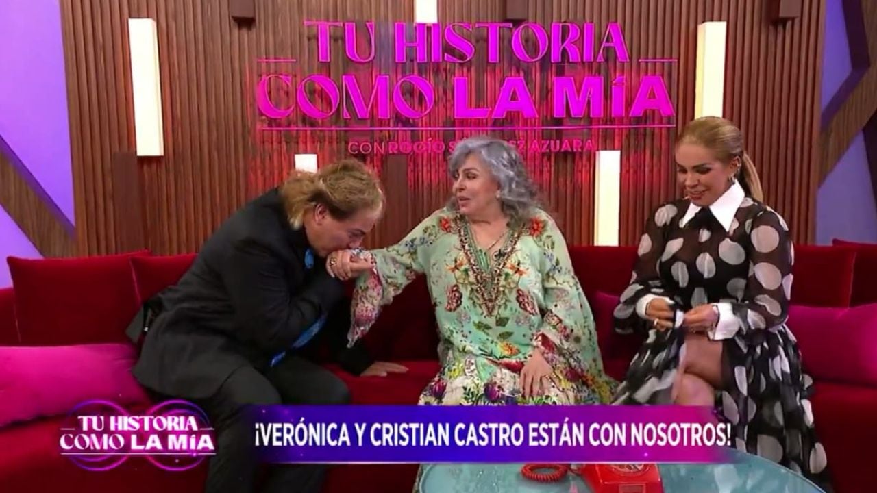 Cristian y Verónica Castro fueron los padrinos de la primera emisión