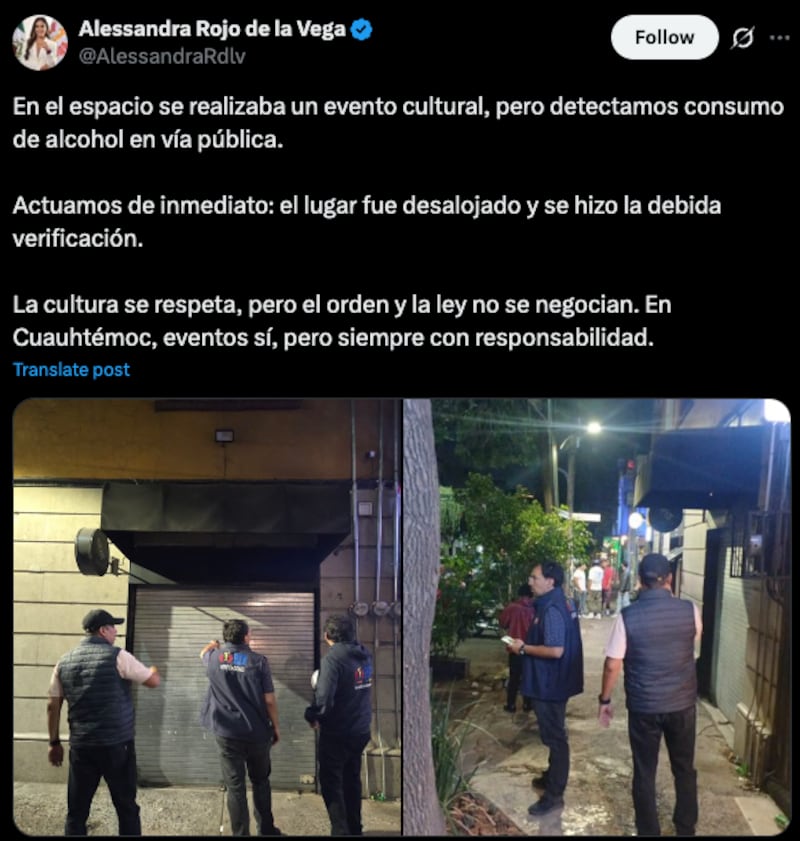 Tuit de Rojo de la Vega