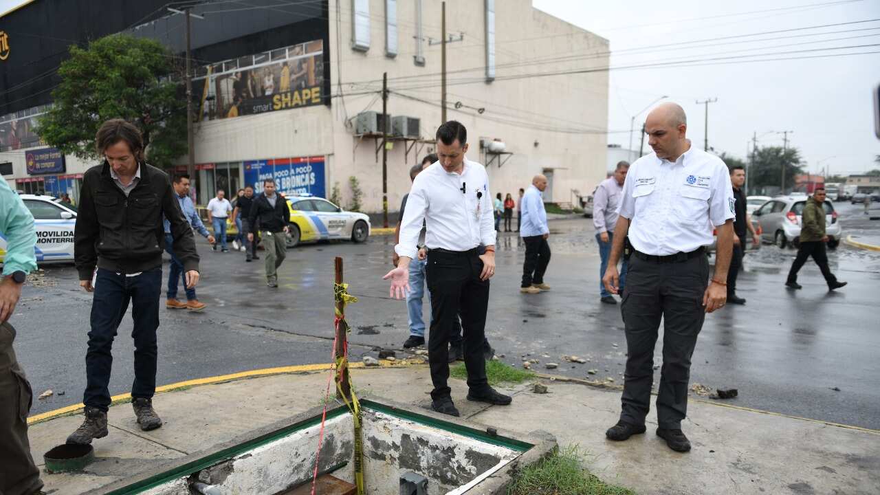 Colosio Riojas indicó que una vez que deje de llover procederán a realizar reparaciones en calles y avenidas.