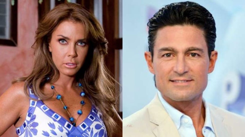 Sabine Moussier y Fernando Colunga