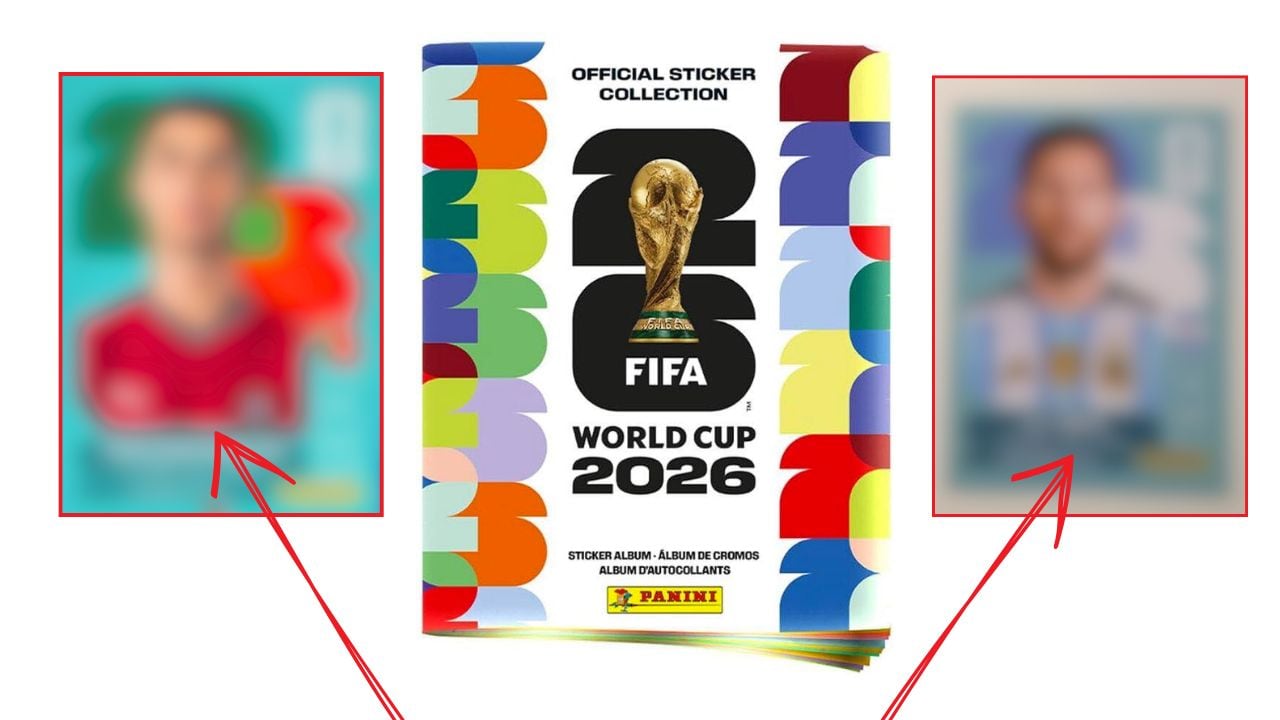 Filtran estampas del álbum panini