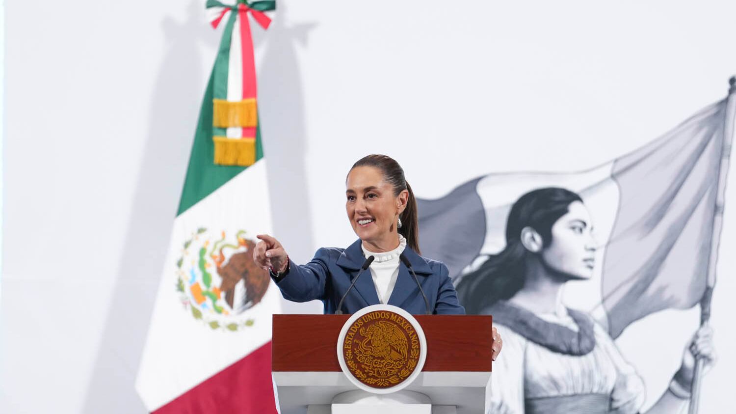 Claudia Sheinbaum, presidenta de México, soltó la bomba