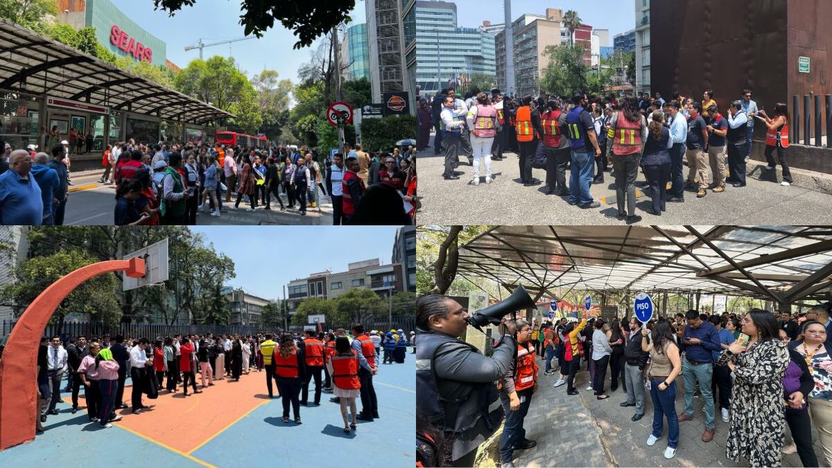 Así se vivió el Simulacro Nacional 2025 con la activación de la Alerta Sísmica el 29 de abril
