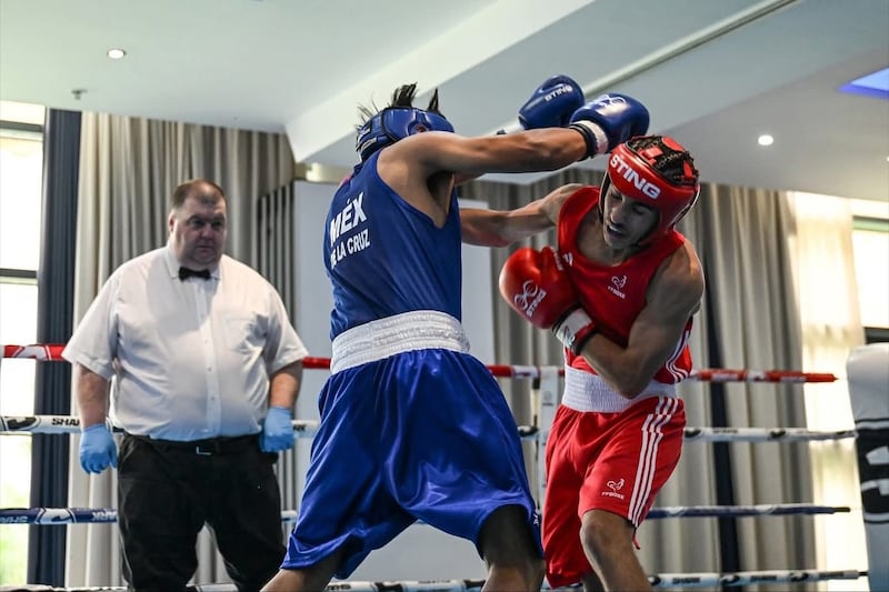 Boxeador queretano se corona campeón en España