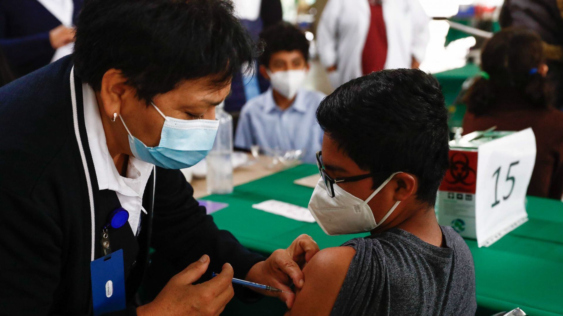 Vacunación contra el Covid a menores de edad. Foto: Cuartoscuro