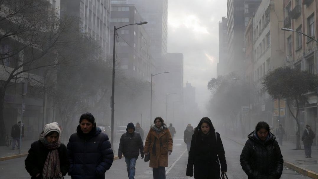 El Frente Frío 17 y su masa de aire polar continuarán influyendo en el Valle de México este miércoles