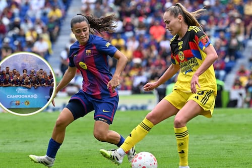 Video: Feria de golazos en emocionante juego del Barcelona vs. América en la CDMX