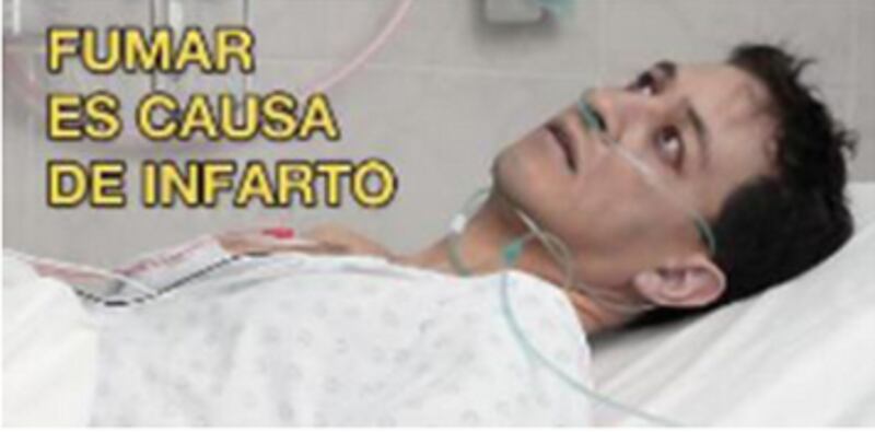 Fumar causa infarto