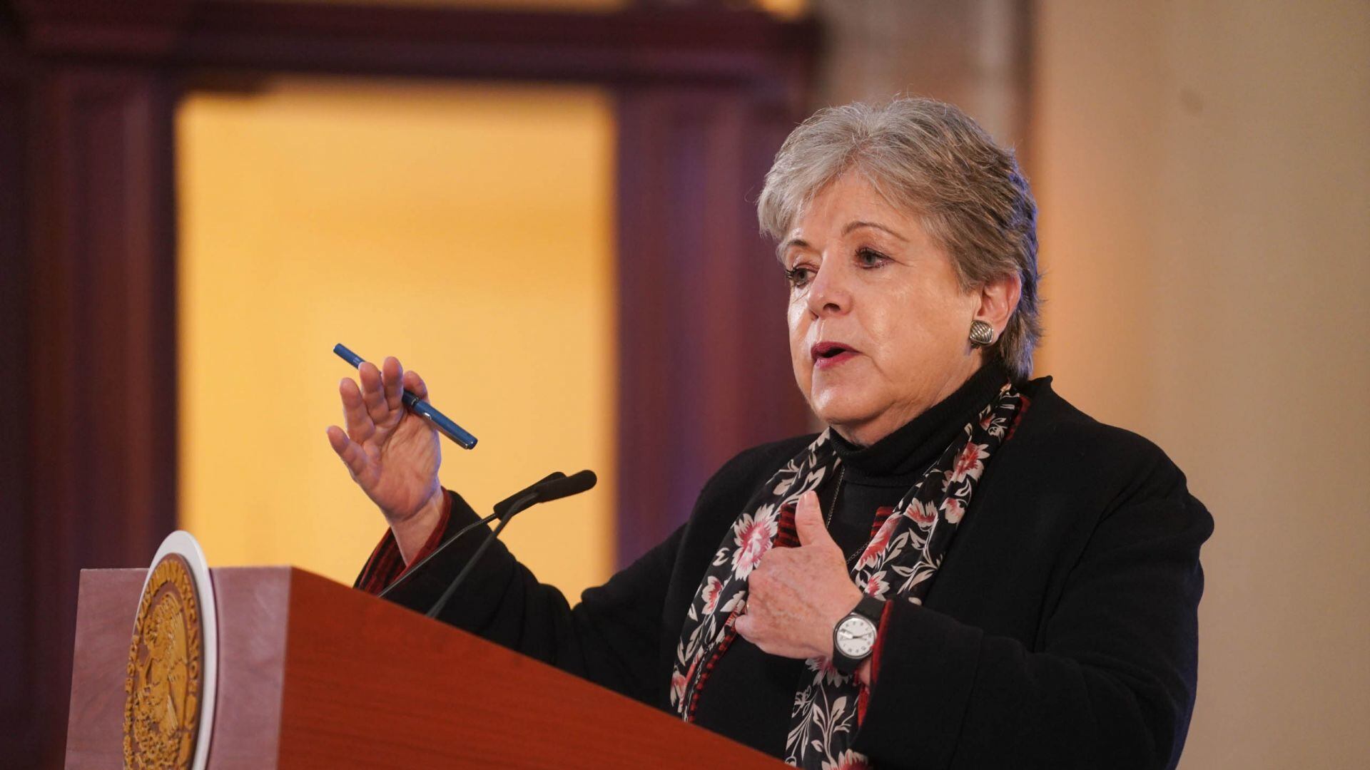 Alicia Bárcena muestra músculo para defender medio ambiente