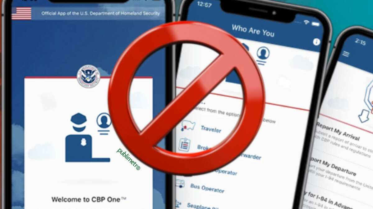 CBP One cancela programa de entrada legal de migrantes tras regreso de Trump a la Casa Blanca