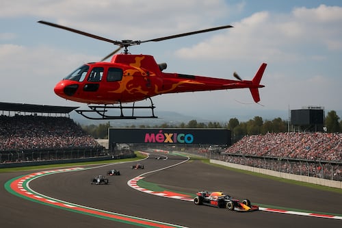 ¿22 mil pesos por evitar el tráfico? Así son los vuelos en helicóptero al GP de México 2025