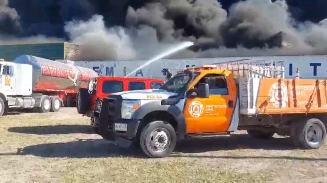 El incendio ha sido controlado en casi un 60%