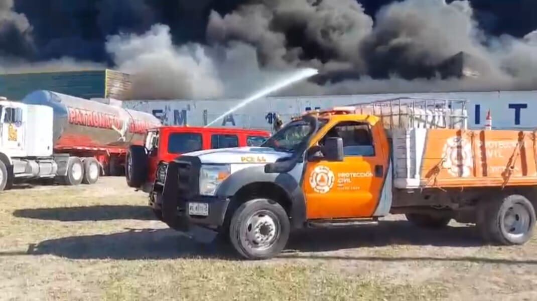 El incendio ha sido controlado en casi un 60%