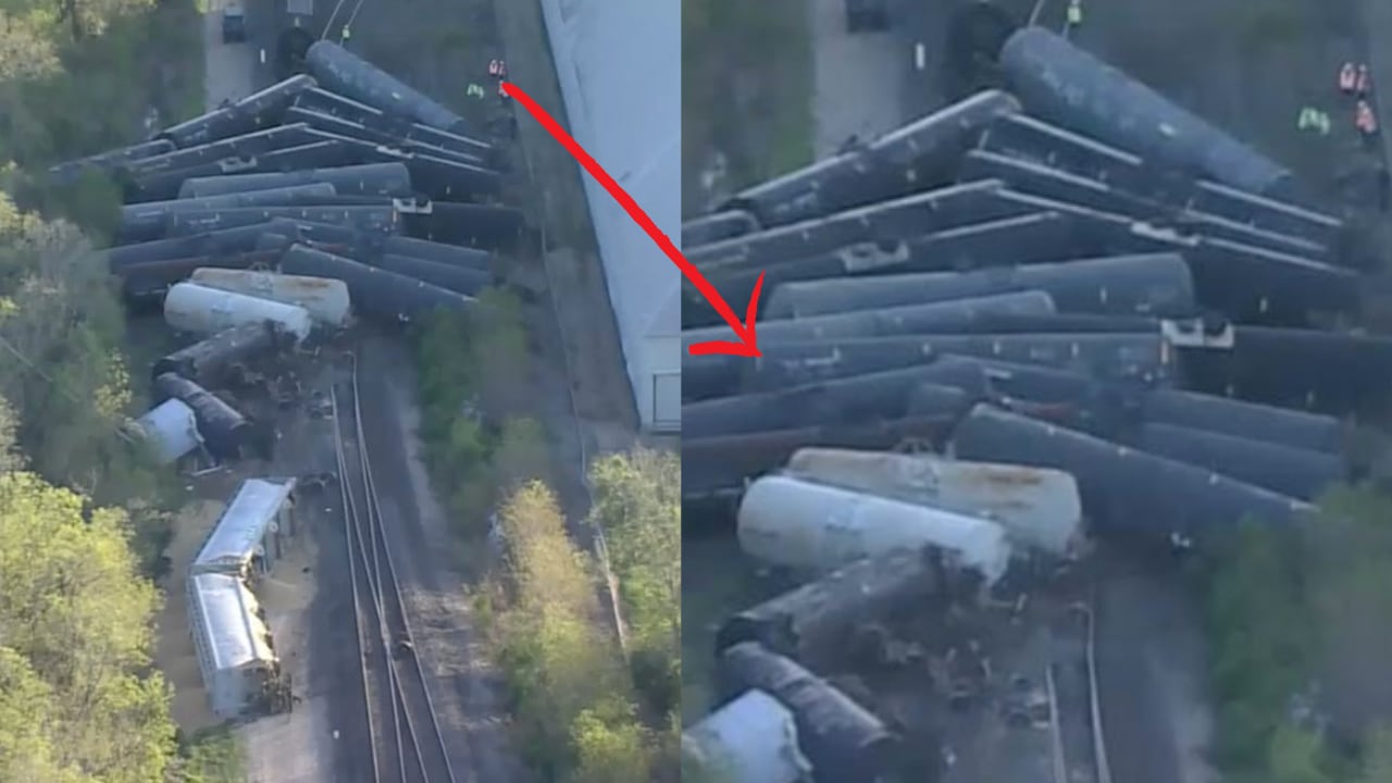 Tren se descarrila en Texas