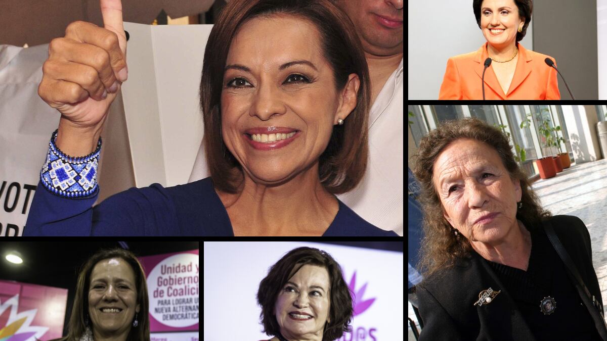 Mujeres que han competido por la presidencia en México