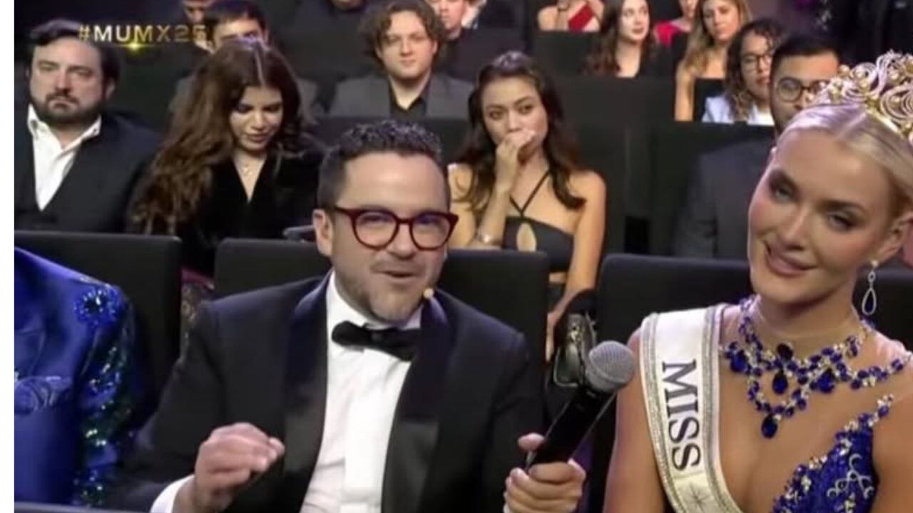 Mauricio Mancera fue criticado por grave error que cometió durante la conducción de 'Miss Universo'