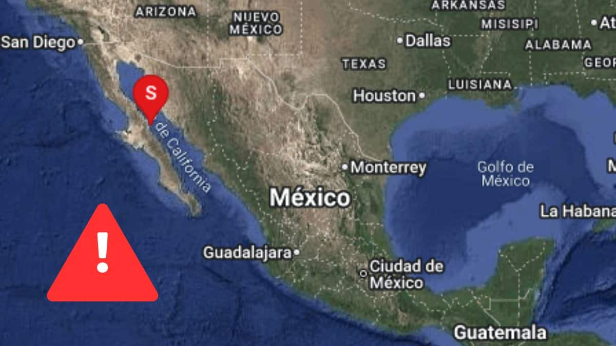 Sismo de 5-1 se siente en Baja California Sur; Protección Civil mantiene vigilancia