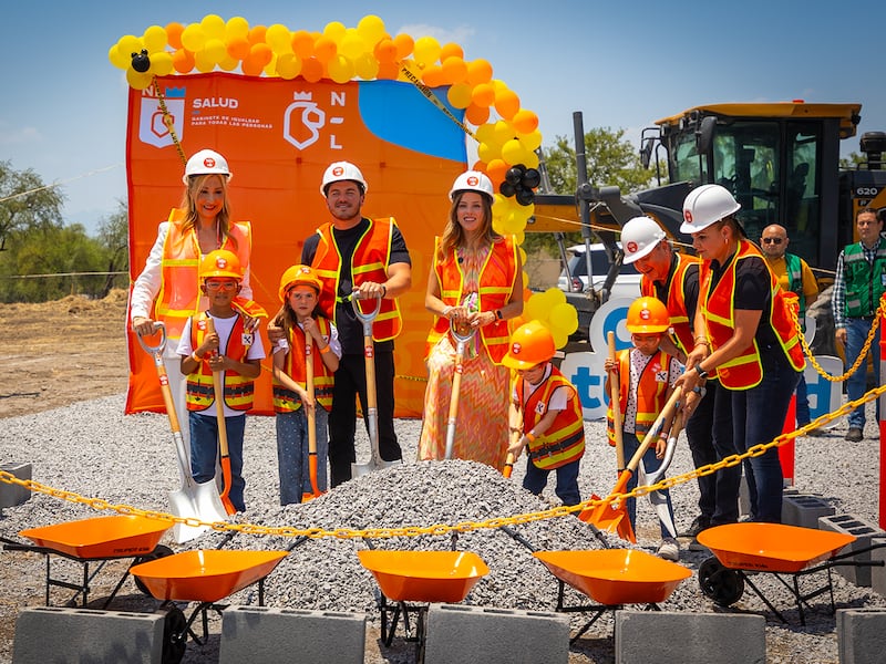 Samuel García arranca construcción de Nuevo Hospital Infantil