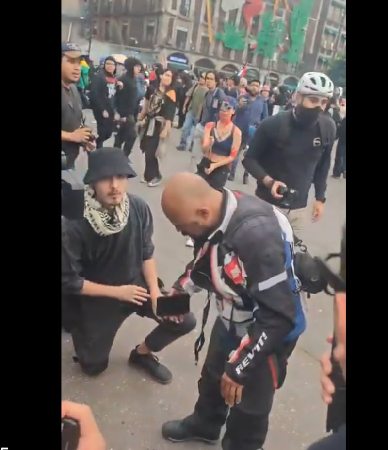 Reportero de Foro TV agredido