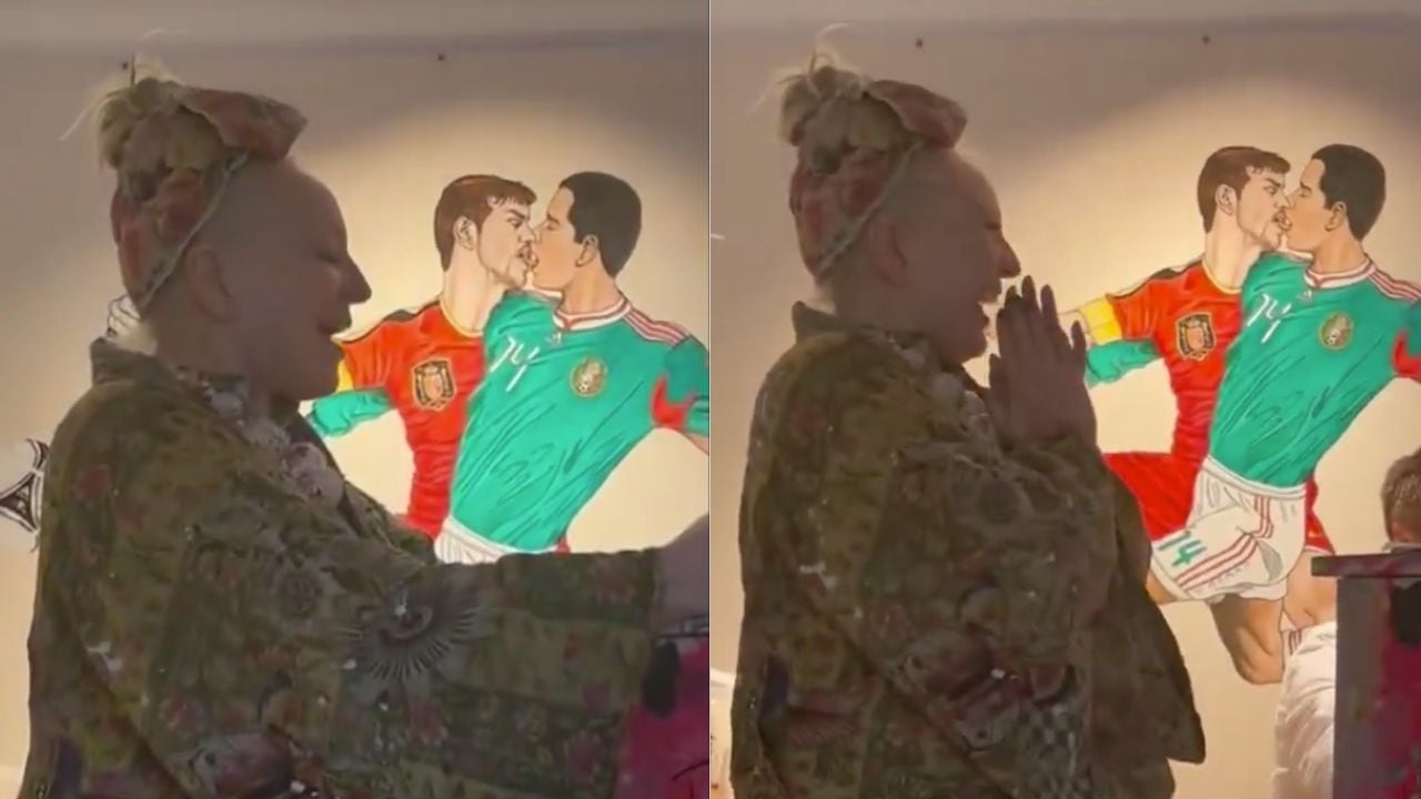 Sia sorprende con su mural