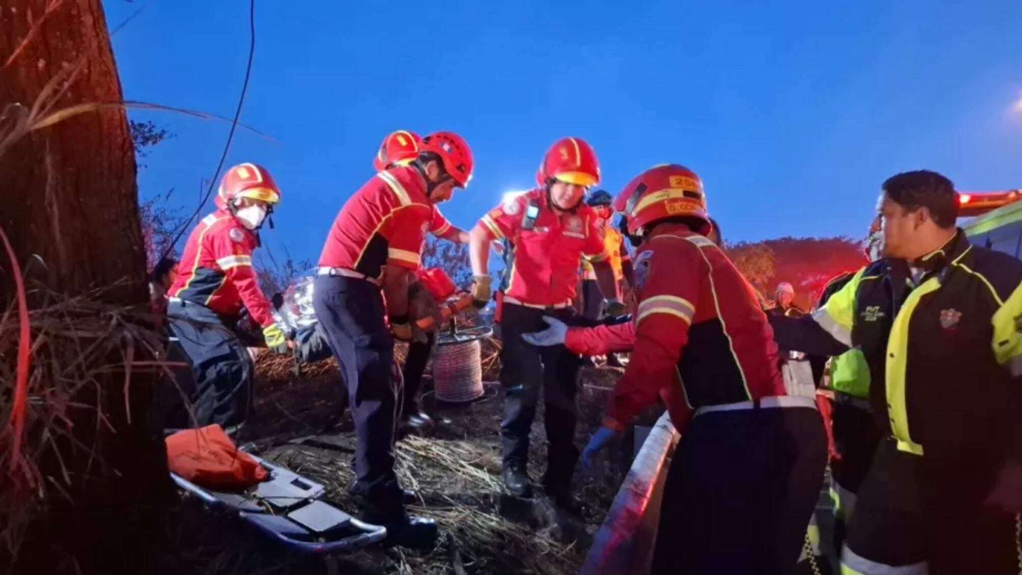 Accicdente en Guatemala