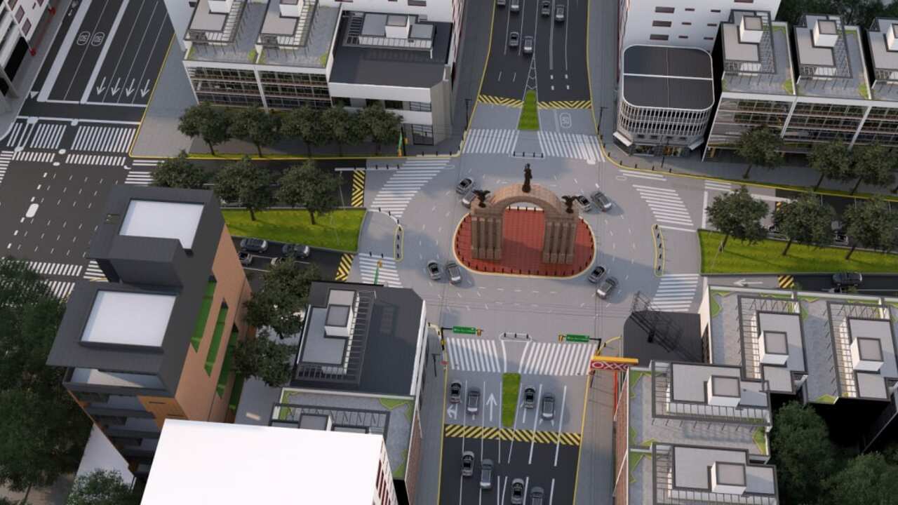 Los funcionarios del gobierno municipal dieron información detallada sobre los cambios viales.