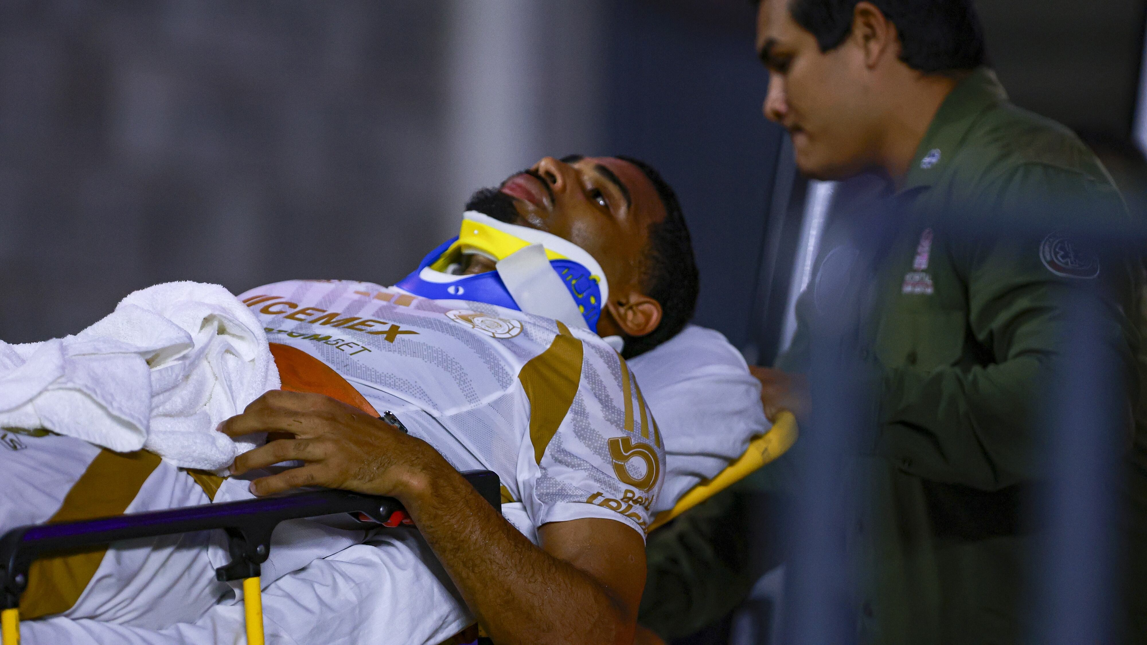 Joaquim Pereira terminó en el hospital.