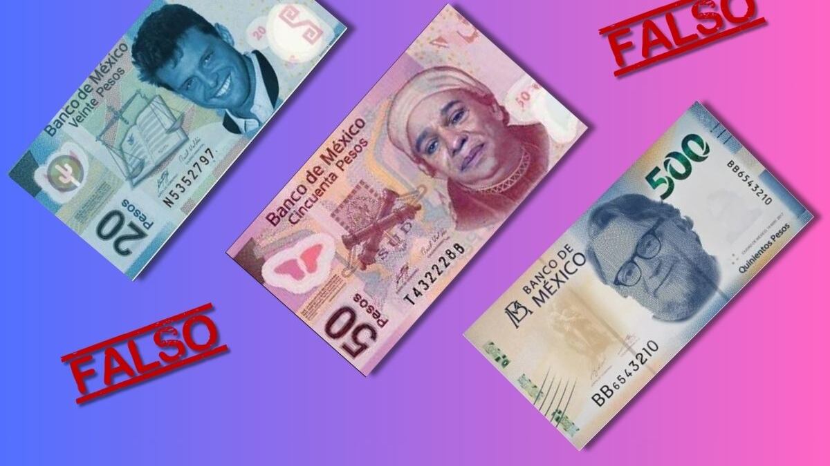 ¿Qué hacer si te dan un billete falso?