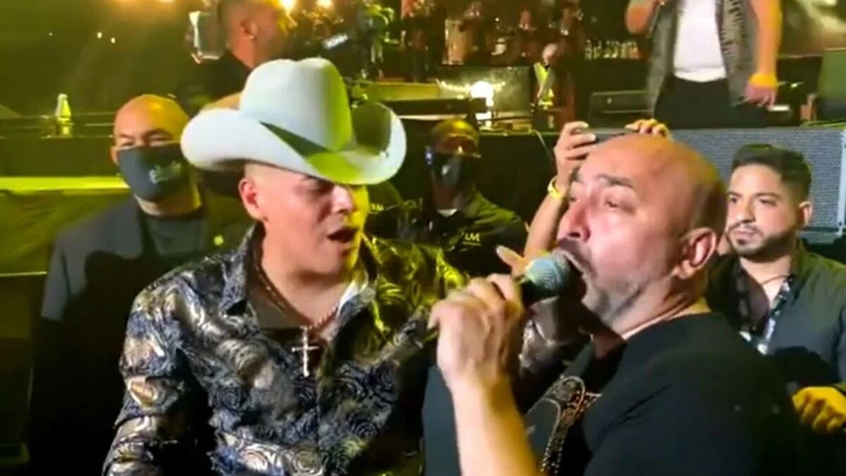 Lupillo Rivera y Eduin Caz