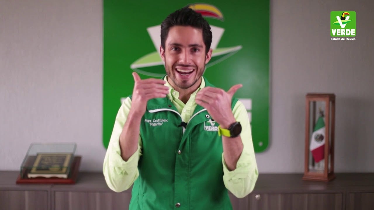 Pepe Couttolenc, líder del Verde en Edomex,