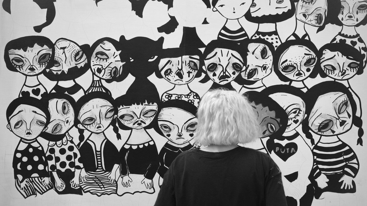 La cantante llega a Zona Maco