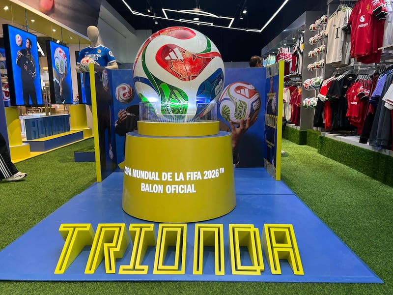 Trionda, el balón Adidas para el Mundial 2026
