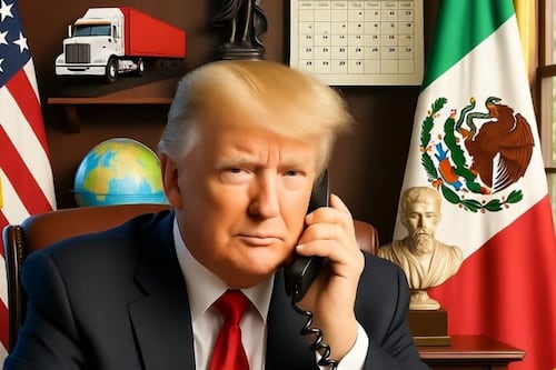 “Nos está yendo muy bien”: Trump aplaza nuevos aranceles a México tras diálogo con Sheinbaum