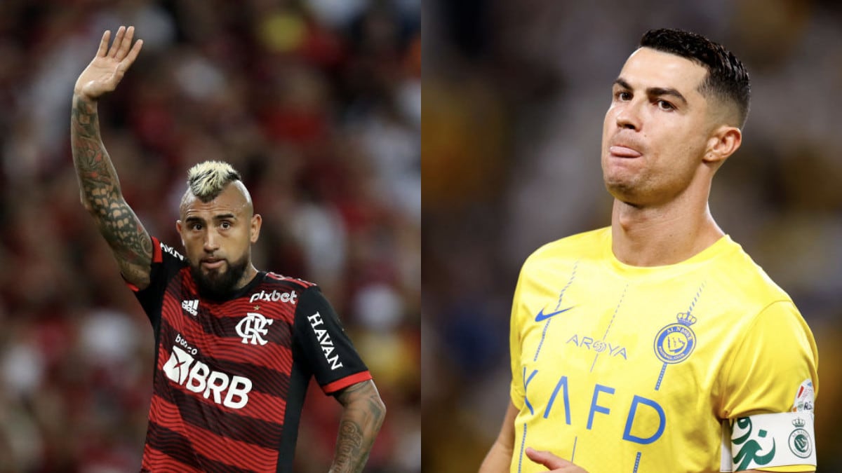 Vidal nunca jugó con Cristiano pero ambos pasaron la Juventus.