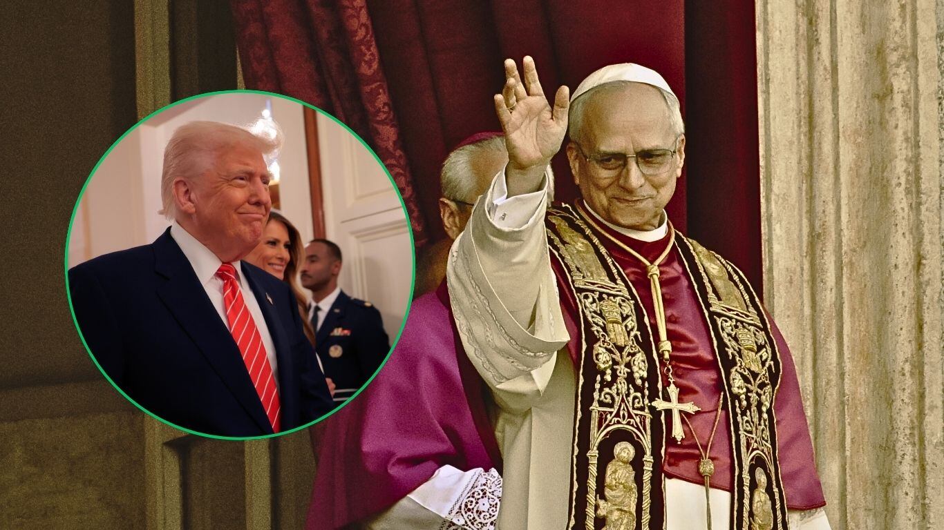 Donald Trump felicita al nuevo papa