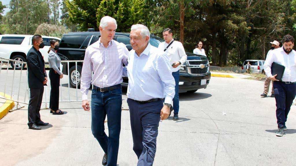 El presidente destacó la buena relación que existe con el gobernador del Estado de México.
