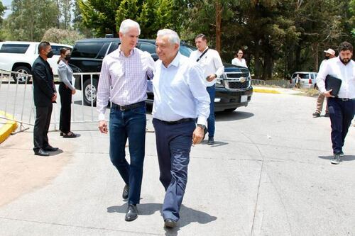 Llevamos muy buena relación con Alfredo del Mazo: AMLO