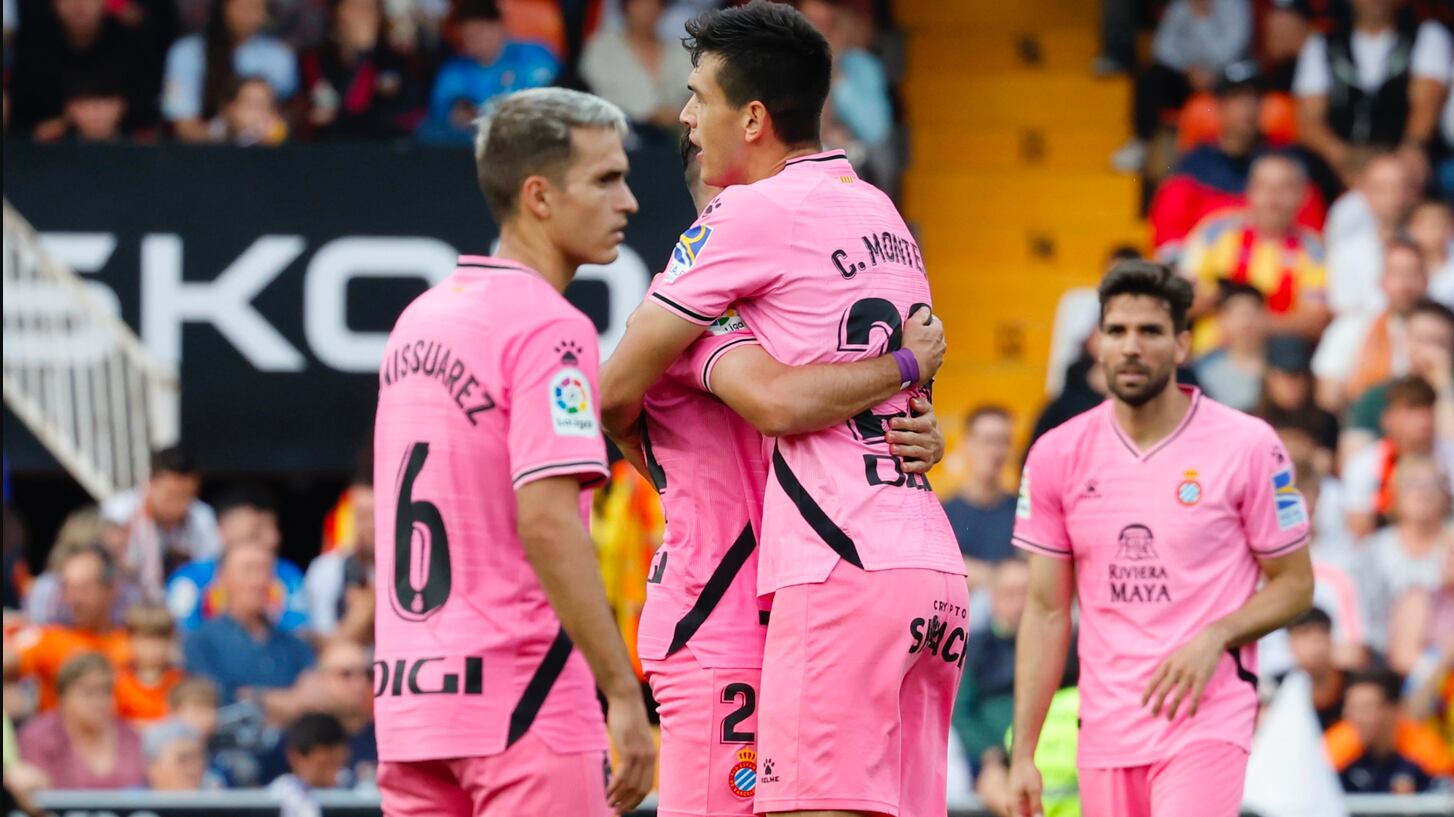 César Montes marcó el tercer gol en LaLiga.