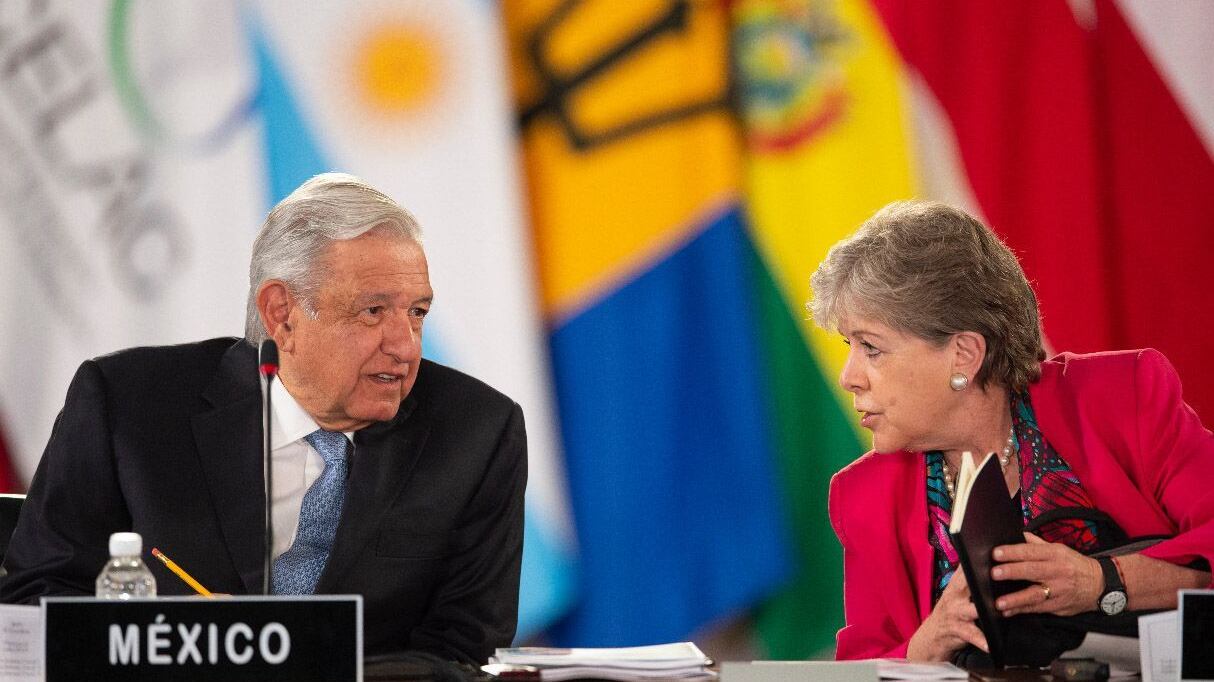 CIUDAD DE MÉXICO, 18SEPTIEMBRE2021.- VI Cumbre de de la Comunidad de Estados Latinoamericanos y Caribeños (CELAC), llevada a cabo en Palacio Nacional.
FOTO: PRESIDENCIA/CUARTOSCURO.