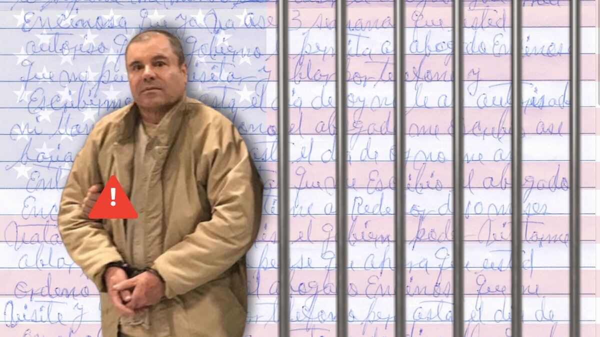 Le impiden comunicarse con su abogado: El Chapo reclama en carta desde prisión