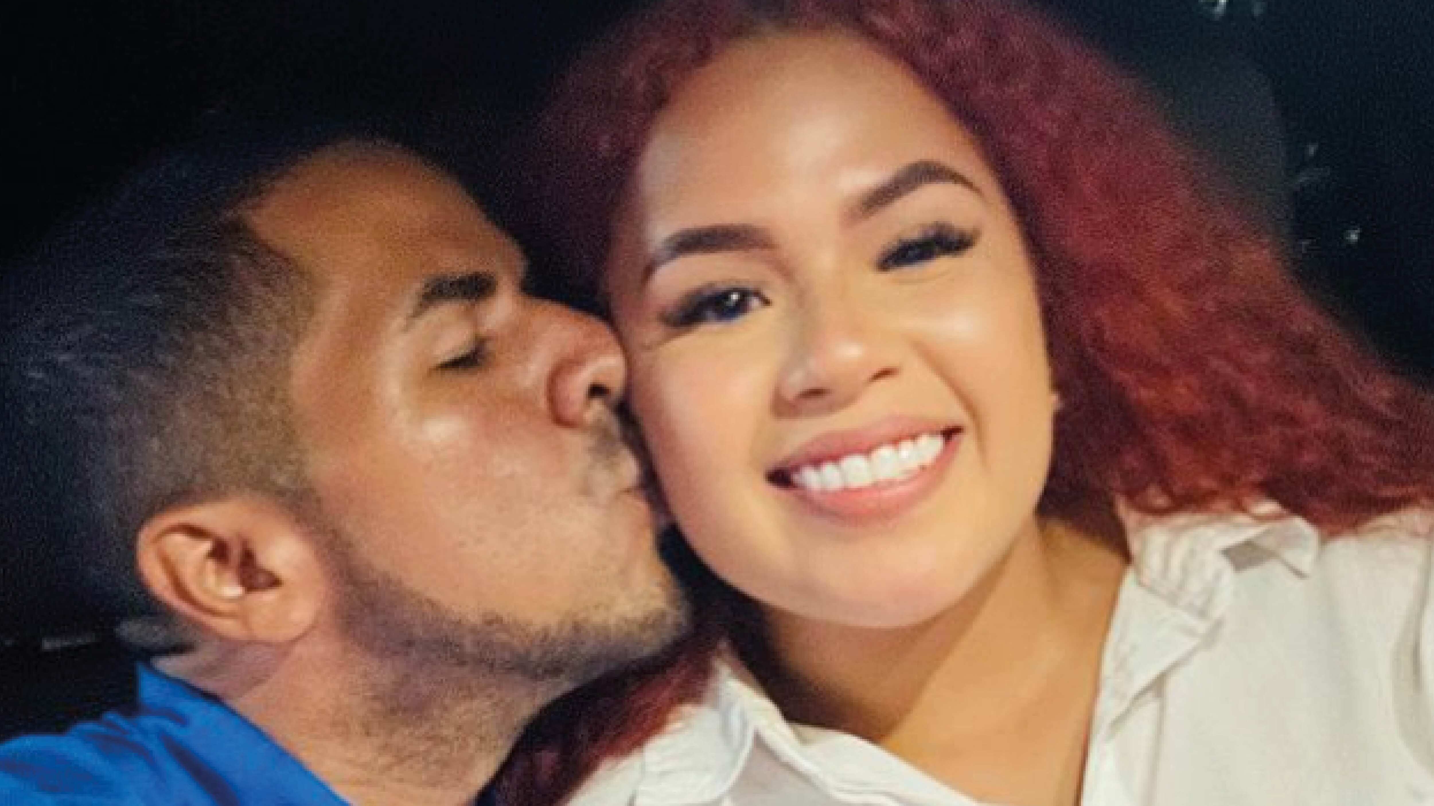 Cristhian Nieto y su esposa Nicole Burgos.